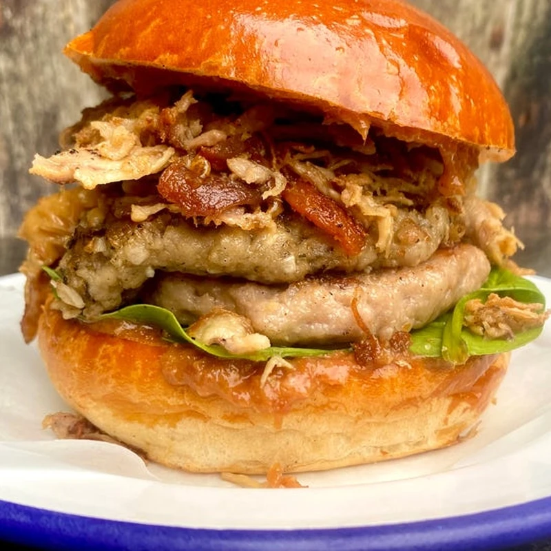 The British Duck Burger