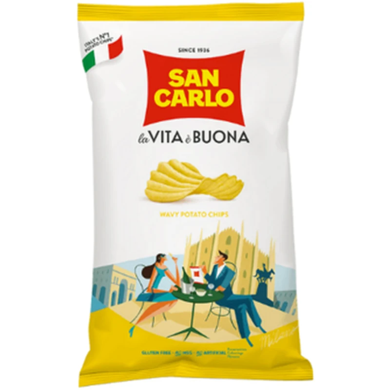 Rustic San Carlo Crisps