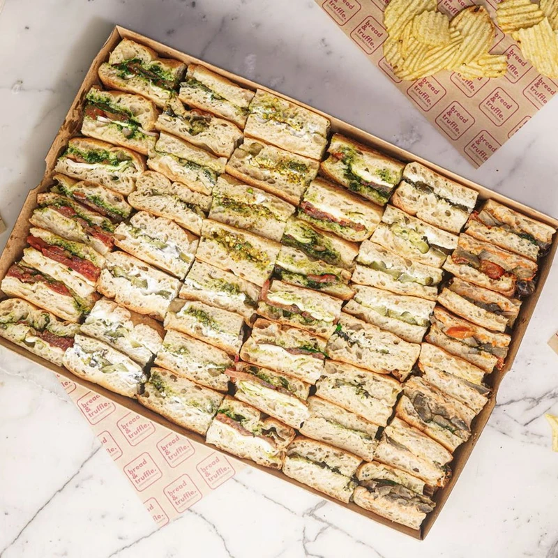 Vegetarian & Vegan Sharing Platter Large (feeds 24-28)