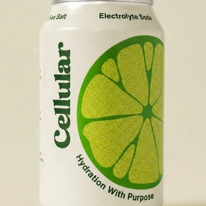 Cellular Lime Sea Salt Electrolyte Soda