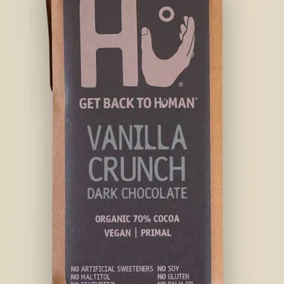 Hu Vanilla Crunch Dark Choc Bar