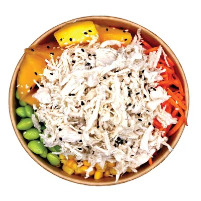 Pulled Chicken Half Half Bowl