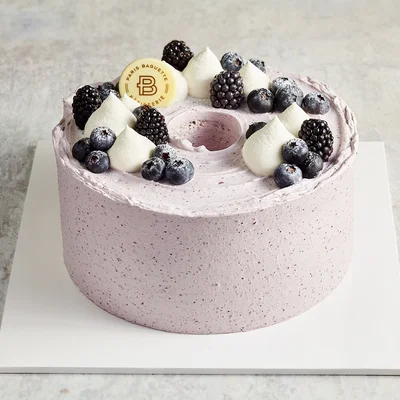 Chiffon Cake - Blueberry