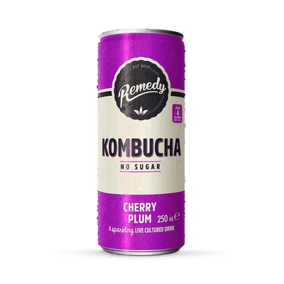 Cherry Plum Kombucha