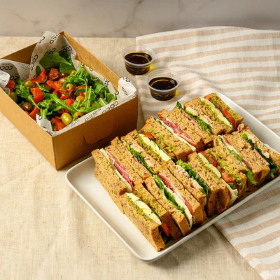Non-Gluten Sandwich & Salad Platter