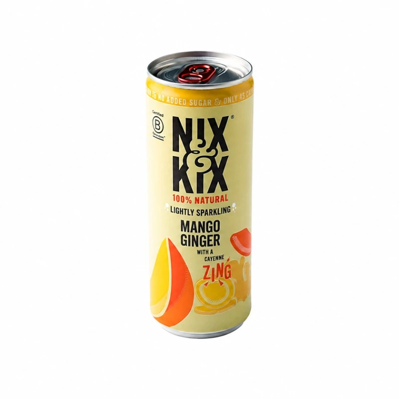 Mango & Ginger Sparkling Water