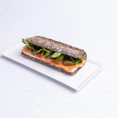 Salmon & Cream Cheese Sandwich