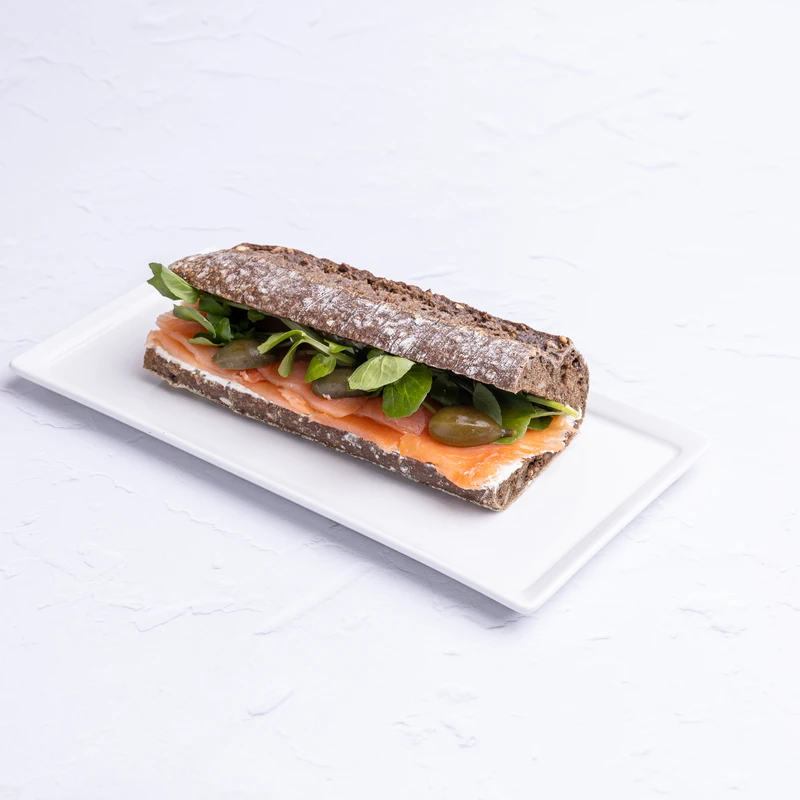 Salmon & Cream Cheese Sandwich