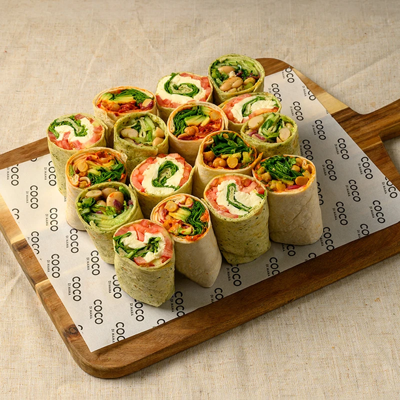 Veggie Wrap Platter (V)