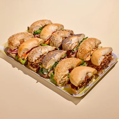 Carnivore Bagel Platter