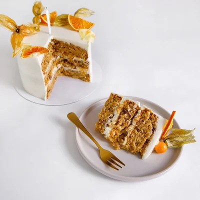 Vegan & No Gluten Sunshine Celebration Cake
