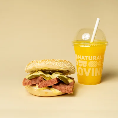 Combo Bagel & Drink
