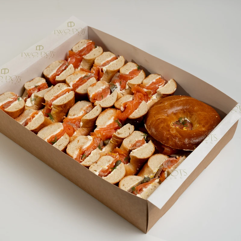 Salmon & Cream Cheese Bagel