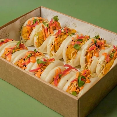 Tofu Bao Bun Platter