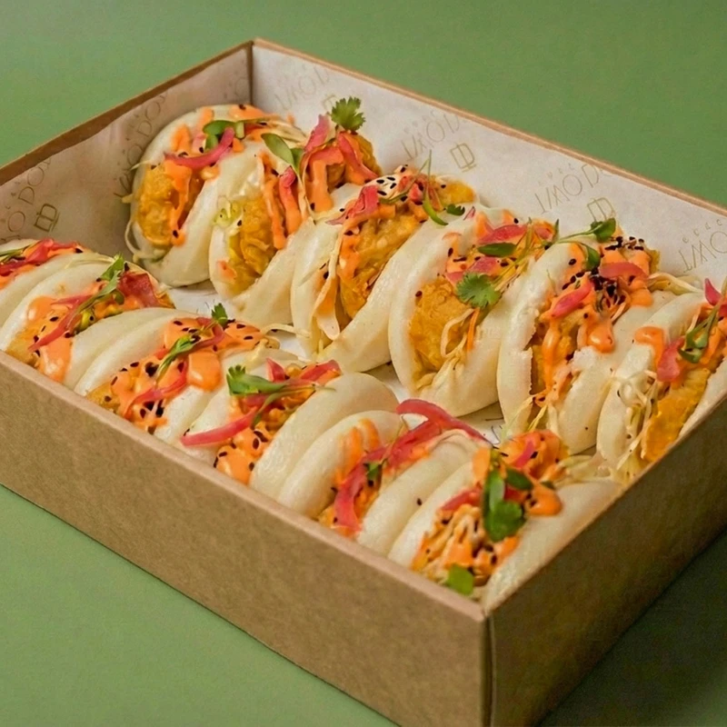 Tofu Bao Bun Platter