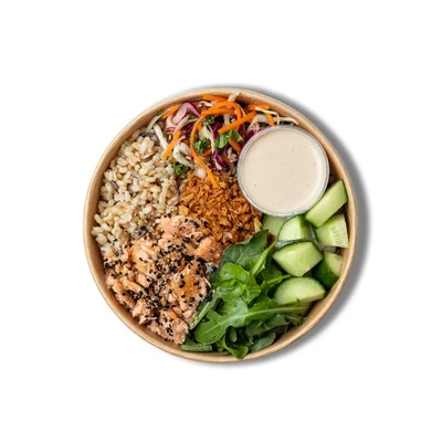 Teriyaki Salmon Poke