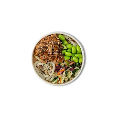 Yaki Udon & Teriyaki Chicken & Teriyaki Sauce