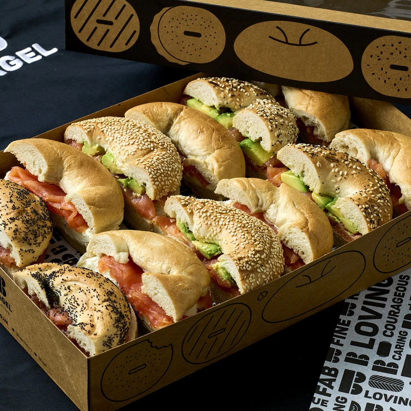 Smoked Salmon Bagel Platter