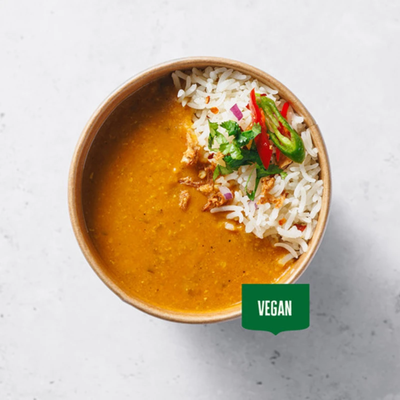 Tadka Dal & Rice