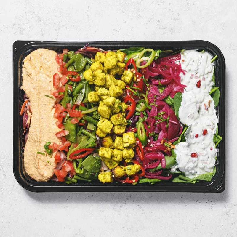 Paneer Tikka Salad Platter