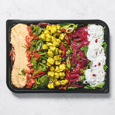 Paneer Tikka Salad Platter