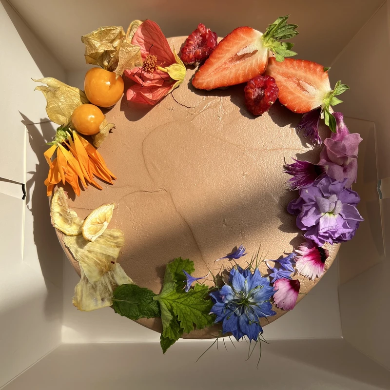 Rainbow Celebration Cake - Assorted Flavours