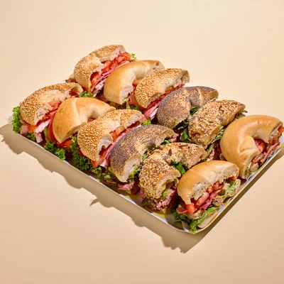 NEW! Deli Cut Bagel Platter