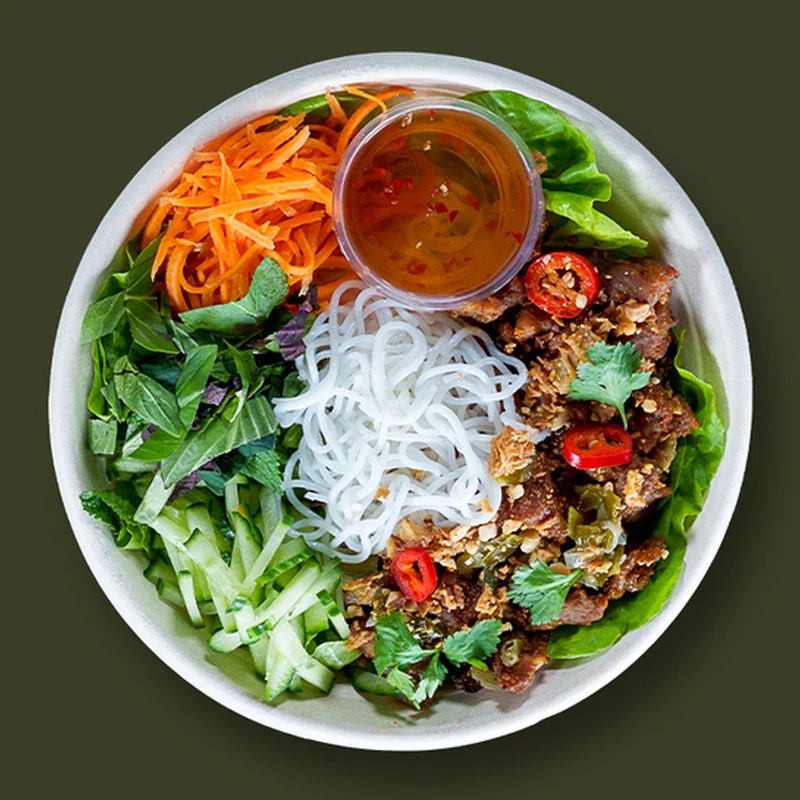 Chargrilled Honey Pork Noodle Salad