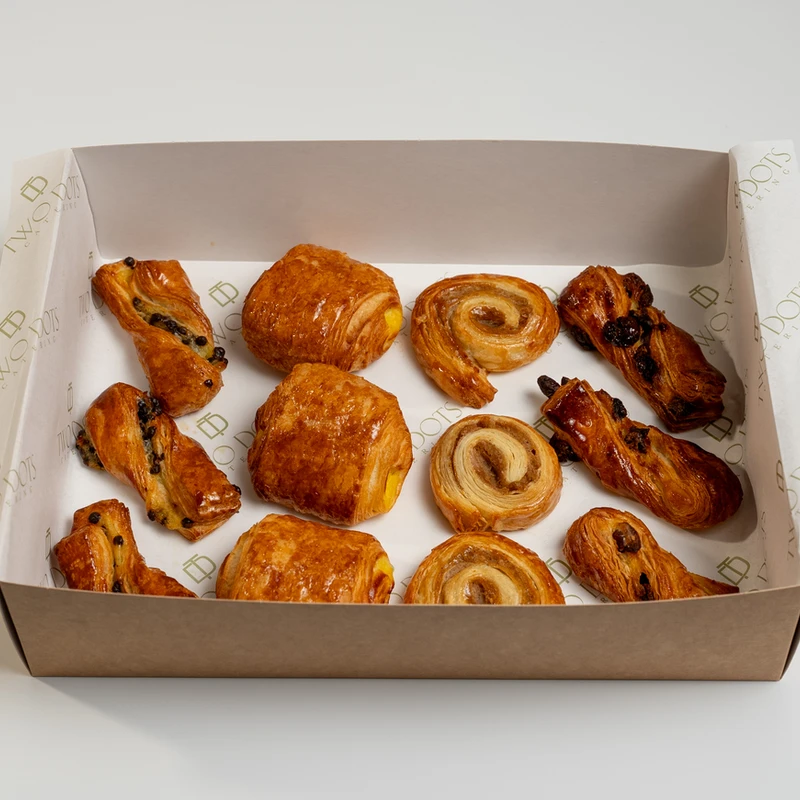 Mixed gourmand pastries