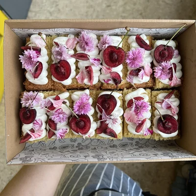 Vegan Vanilla Bean Little Cakes