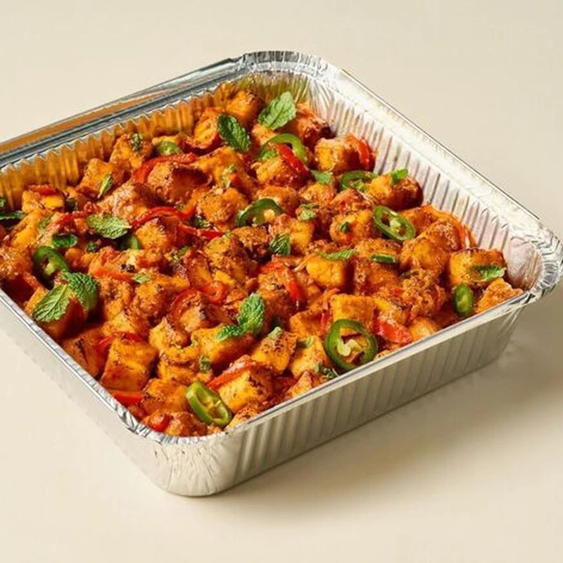 Chilli Paneer (feeds 10)