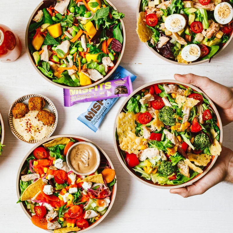 Salad & Snack for 12.50