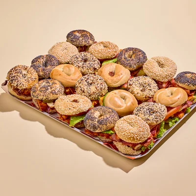 Chicken Mini Bagel Platter