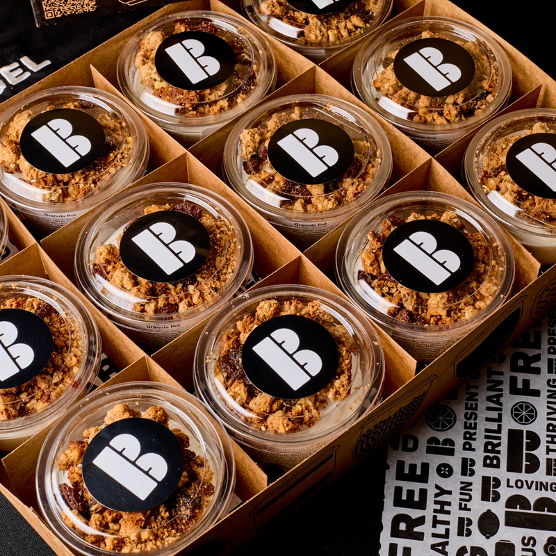 Granola Pots Platter (serves 12)