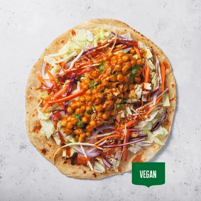Channa Masala Wrap