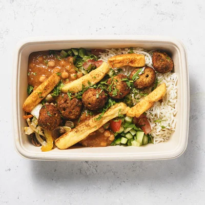 Vegan Kebab Grill Box