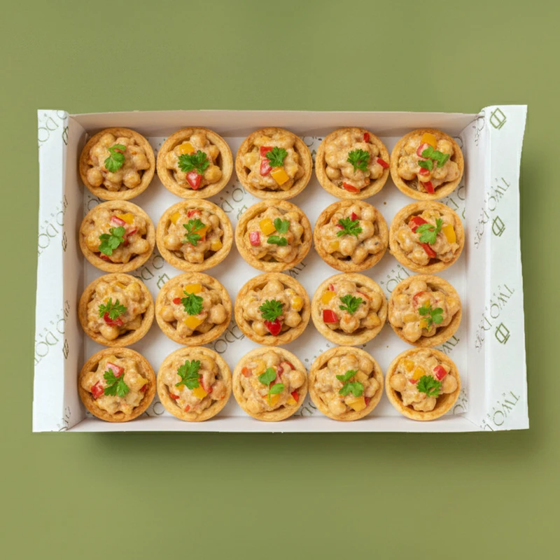 Chickpea & Pepper Tartlets (VE)