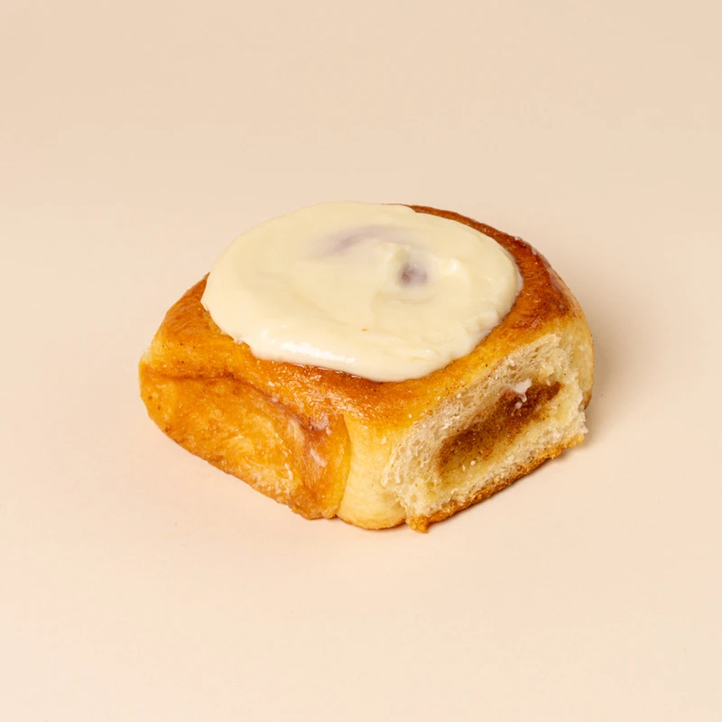 Cream Crowned Cinnabun