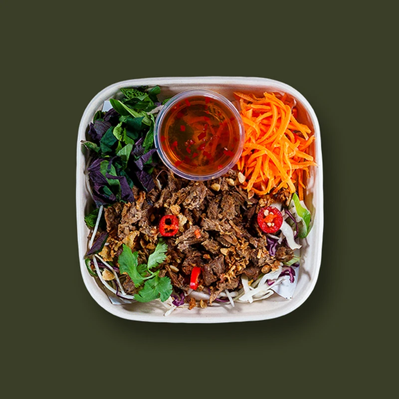 Pulled Mushroom Salad