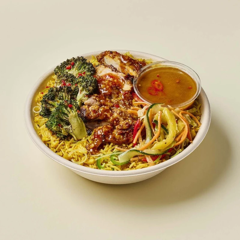 Slaw and Order Bowl - Chickpea Chaat