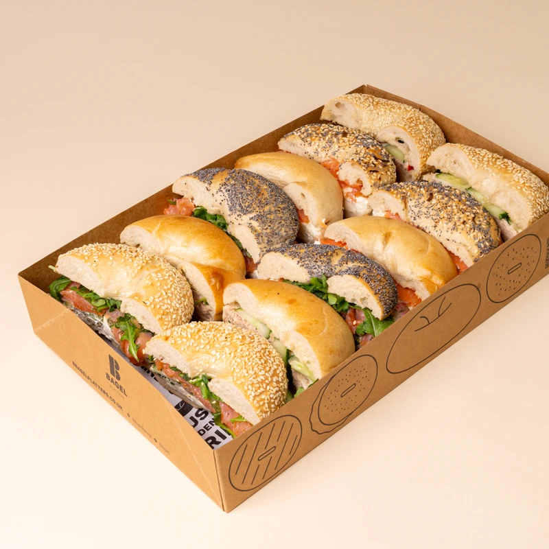NEW! Pescetarian Bagel Platter
