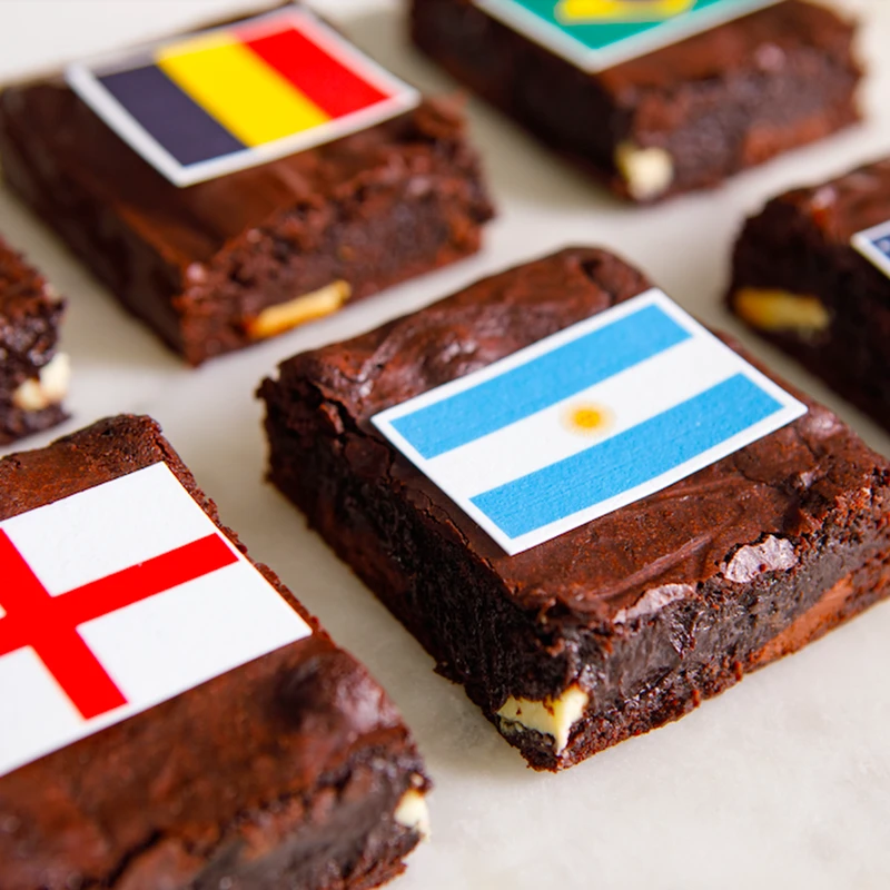 World Cup Brownies & Blondies - Choose your countries
