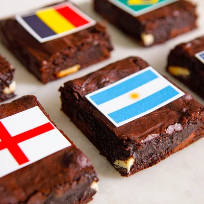 World Cup Brownies & Blondies - Choose your countries