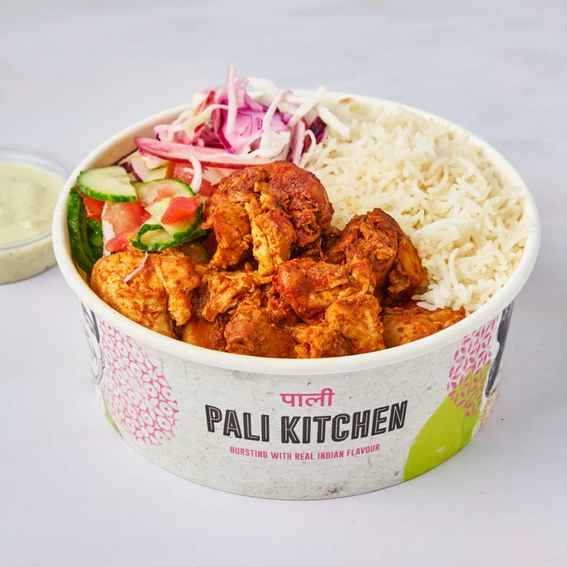 Charcoal Smoked Tandoori Chicken Rice Bowl