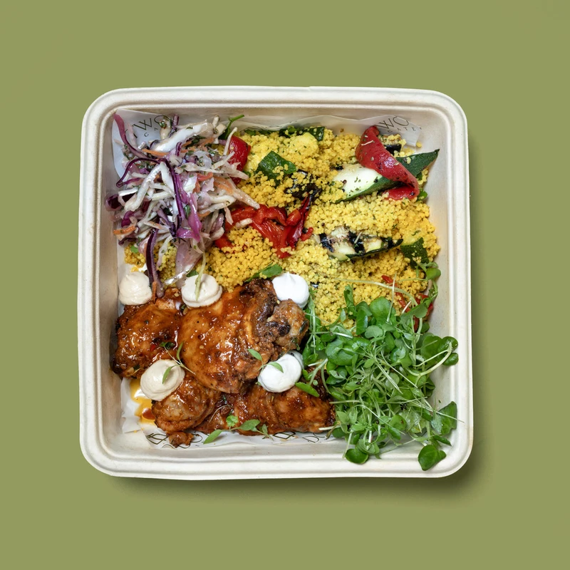 Harissa Chicken & Herb Couscous Bowl