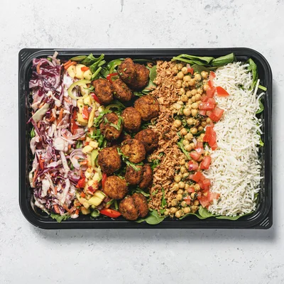 Vegan Chicken Salad Platter