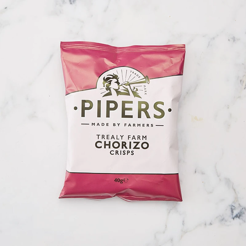 Pipers Chorizo Crisps