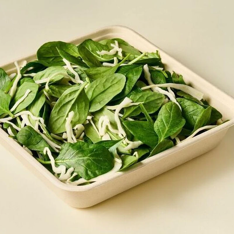 Shredded Cabbage and Spinach (feeds 10)
