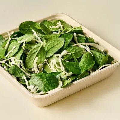 Shredded Cabbage and Spinach (feeds 10)