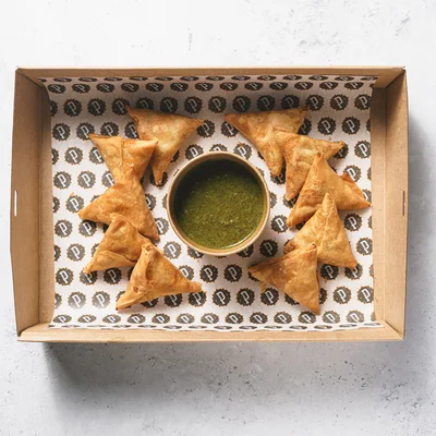 Lamb Samosa Platter